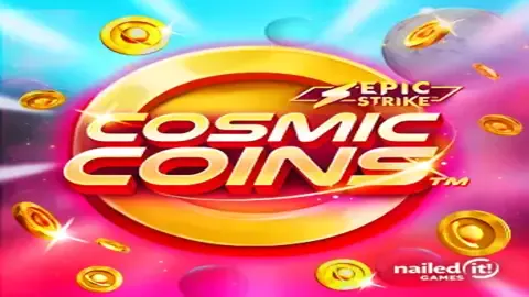 Cosmic Coins slot logo