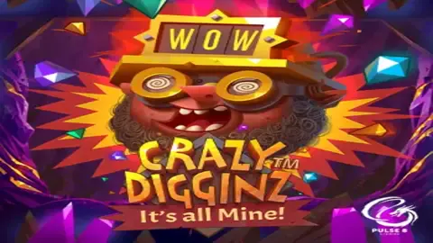 Crazy Digginz Itsall Mine slot logo