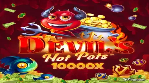 DEVILSHOTPOTS slot logo