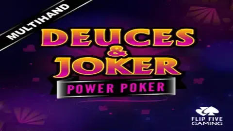 Deuces Joker Power Poker game logo