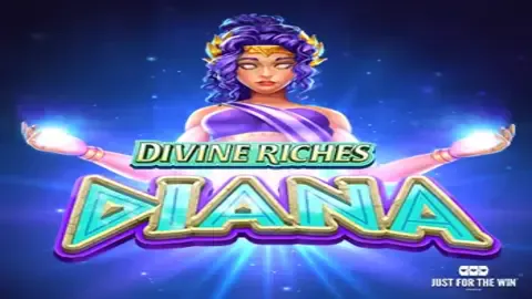 Divine Riches Diana slot logo