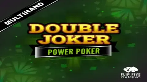 Double Joker Power Poker game logo