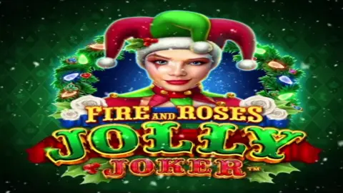Fire and Roses Jolly Joker slot logo
