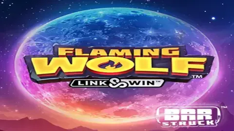 Flaming Wolf Link Win slot logo