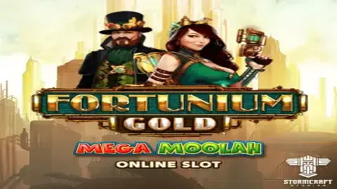 Fortunium Gold Mega Moolah slot logo