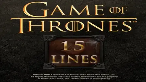 Game Of Thrones 15 Lines slot logo