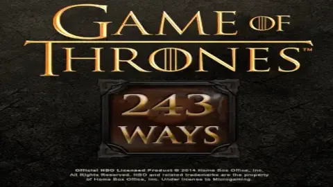Game Of Thrones 243 Ways slot logo