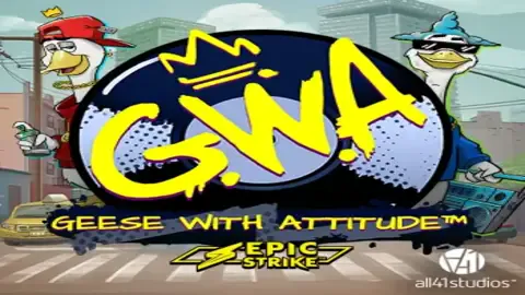 Geese with Attitude slot logo
