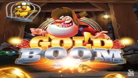 Gold Boom slot logo