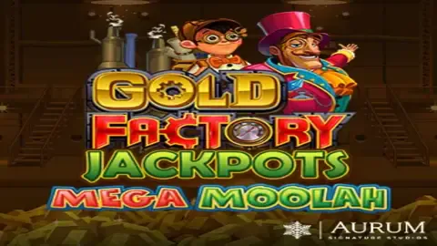 Gold Factory Jackpots Mega Moolah slot logo