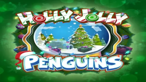 Holly Jolly Penguins logo