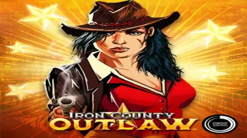 Iron County Outlaw slot logo