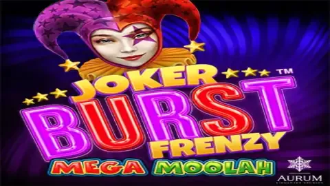Joker Burst Frenzy Mega Moolah slot logo