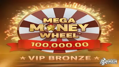 Mega Money Wheel VIPBronze game logo