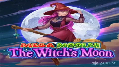 Mega Moolah The Witchs Moon slot logo