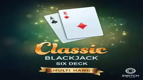 Multihand Classic Blackjack 6 Deck game logo