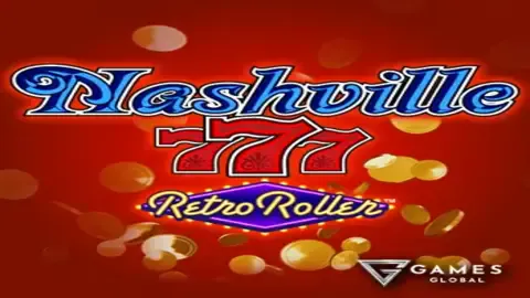 Nashville 777 Retro Roller slot logo