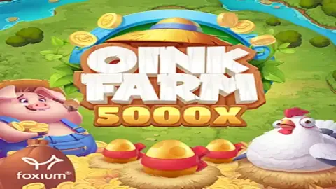 Oink Farm slot logo