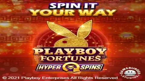 Playboy Fortunes Hyper Spins slot logo