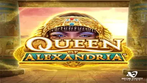 Queen of Alexandria slot logo