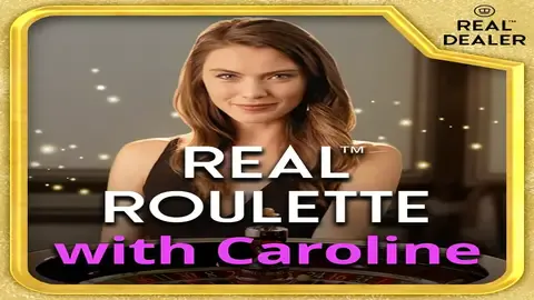 Real Roulette with Caroline game logo