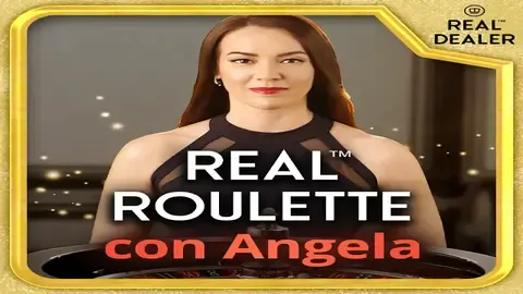 Real Roulettecon Angela game logo