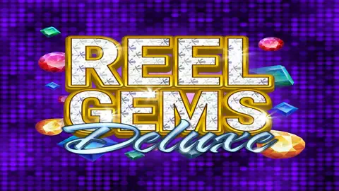 Reel Gems Deluxe slot logo
