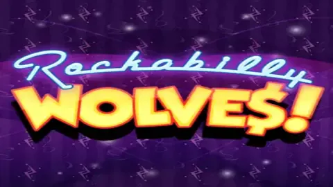 Rockabilly Wolves slot logo