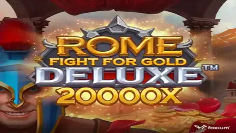 Rome Fight For Gold Deluxe slot logo