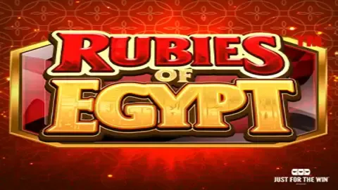 Rubies of Egypt slot logo