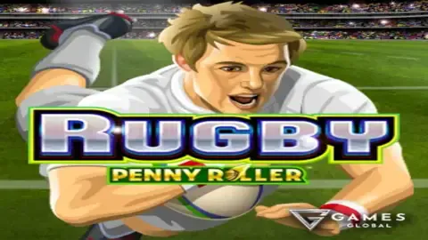 Rugby Penny Roller slot logo