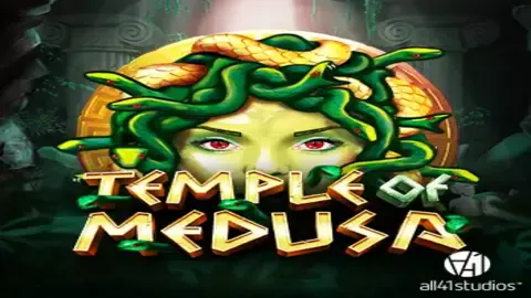 Temple of Medusa slot logo