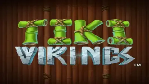 Tiki Vikings slot logo