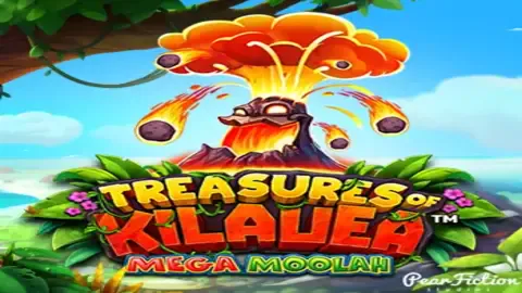 Treasures of Kilauea Mega Moolah slot logo