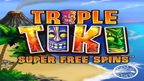 Triple Tiki Super Free Spins slot logo