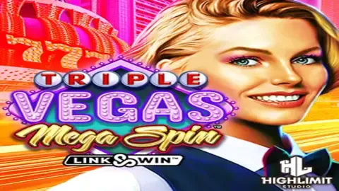 Triple Vegas Mega Spin slot logo