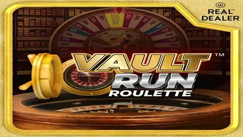 Vault Run Roulette game logo