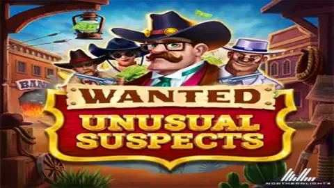 Wanted Unusual Suspects slot logo