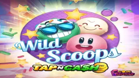 Wild Scoops Tapn Cash slot logo