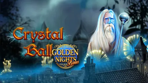Crystal Ball Golden Nights slot logo