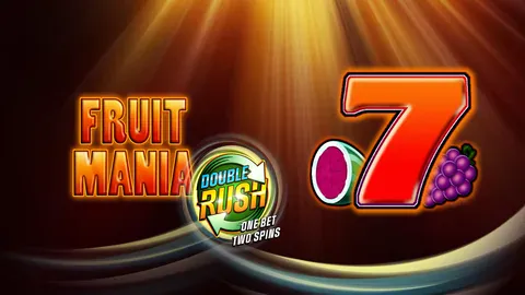 Fruit Mania DOUBLE RUSH slot logo