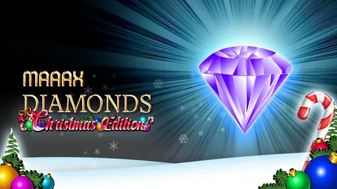 Maaax Diamonds Christmas Edition slot logo