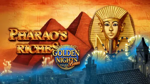 Pharao's Riches Golden Nights slot logo