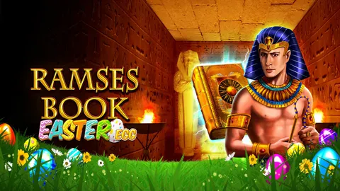 Ramses Book Easter Egg slot logo