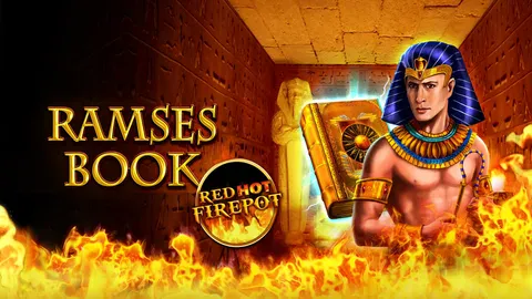 Ramses Book Red Hot Firepot slot logo