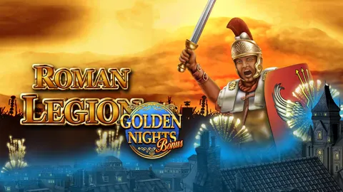 Roman Legion Golden Nights slot logo