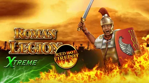 Roman Legion Xtreme Red Hot Firepot slot logo