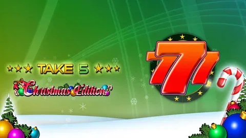 Take 5 Christmas Edition slot logo