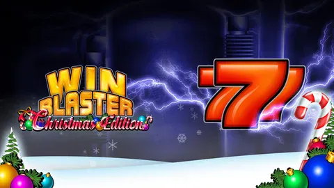 Win Blaster Christmas Edition slot logo