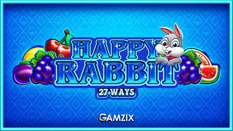 Happy Rabbit: 27 Ways slot logo